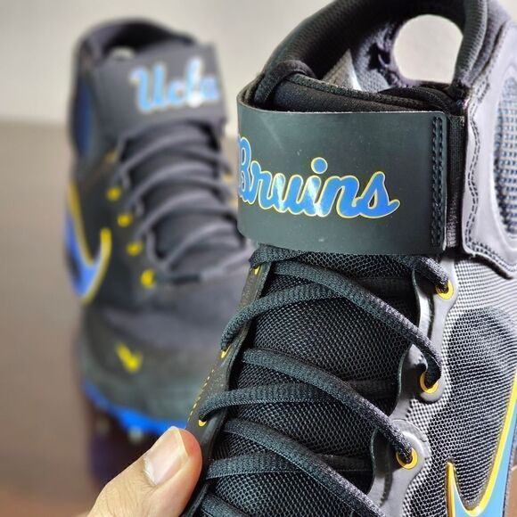 Nike Alpha Huarache Elite 3 Pro UCLA Bruins Limited Edition Shoes Baseball Cleat - Picture 13 of 14